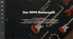 Desktop Screenshot of mpm.de